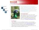 Website Snapshot of K-COR, INC.