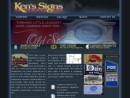 Website Snapshot of KEN'S SIGNS
