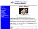 Website Snapshot of KNF CLEAN ROOM PRODUCTS CORPORATION