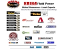Website Snapshot of KRIHA FLUID POWER CO.