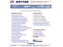 Website Snapshot of KRYTAR, INC.