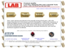 Website Snapshot of LAB SECURITY SYSTEMS CORP.