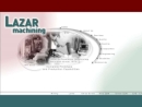 Website Snapshot of LAZAR MACHINING
