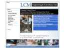 Website Snapshot of LCM ENGINEERING & CONSULTANCY LTD