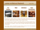 Website Snapshot of LEEMAN ARCHITECTURAL WOODWORK