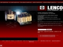 Website Snapshot of LENCO ELECTRONICS, INC.