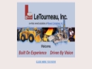 Website Snapshot of LETOURNEAU TECHNOLOGIES MINING PRODUCTS