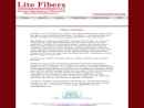 Website Snapshot of LITE FIBERS LLC