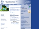 Website Snapshot of L K T LABORATORIES, INC.