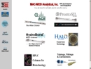 Website Snapshot of MAC-MOD ANALYTICAL, INC.