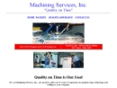 Website Snapshot of MACHINING SERVICES, INC.