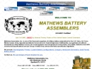 Website Snapshot of MATHEWS ASSOCIATES INC