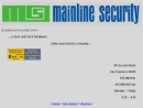 Website Snapshot of MAINLINE SECURITY, INC