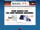 Website Snapshot of MANG SYSTEMS, INC.