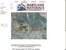 Website Snapshot of MARYLAND MATERIALS, INC.