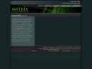 Website Snapshot of MATRIX MATERIAL HANDLING, INC.
