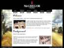 Website Snapshot of THE MCGREGOR WINE COMPANY (PTY) LTD