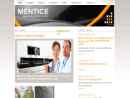 Website Snapshot of MENTICE, INC.