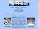 Website Snapshot of METAL IMPACT CORP.