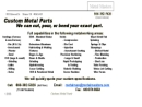 Website Snapshot of METAL MASTERS