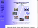 Website Snapshot of MANUFACTURING SCIENCES CORP.