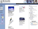 Website Snapshot of M G SCIENTIFIC