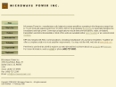 Website Snapshot of MICROWAVE POWER INC
