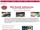 Website Snapshot of MID SOUTH ADHESIVES, INC.