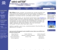 Website Snapshot of MINI-MITTER COMPANY, INC.