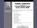 Website Snapshot of MISON CONCEPTS, INC.