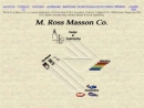 Website Snapshot of MASSON CO., INC., M. ROSS
