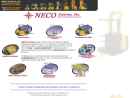 Website Snapshot of NECO SYSTEMS, INC.