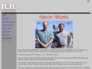 Website Snapshot of NEON WORKS