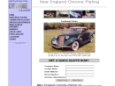 Website Snapshot of NEW ENGLAND CHROME PLATING, INC.