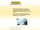 Website Snapshot of NATIONAL GLASS & METAL CO., INC.