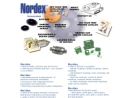 Website Snapshot of NORDEX, INCORPORATED