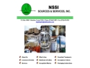 Website Snapshot of N S S I/SOURCES & SERVICES, INC.