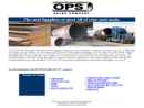 Website Snapshot of OPS SALES COMPANY  CORP