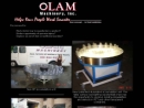 Website Snapshot of OLAM MACHINERY, INC.