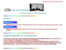 Website Snapshot of ON LINE CONTROLS, INC.