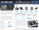 Website Snapshot of ORBIT MICRO CORPORATION