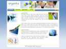 Website Snapshot of ORGANIKA CHEMICAL COSMETIC AND PACKAGING INDUSTY