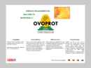 Website Snapshot of OVOPROT INTERNATIONAL