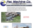 Website Snapshot of PAC MACHINE CO., INC.