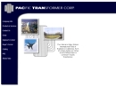 Website Snapshot of PACIFIC TRANSFORMER CORP.