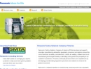 Website Snapshot of PANASONIC FACTORY SOLUTIONS COMPANY OF AMERICA