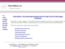 Website Snapshot of PARKER MEDICAL, INC.