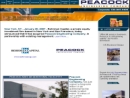 Website Snapshot of PEACOCK ENGINEERING CO.