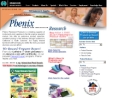 Website Snapshot of PHENIX RESEARCH PRODUCTS