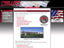 Website Snapshot of PHILLIPS MFG. CO., INC.